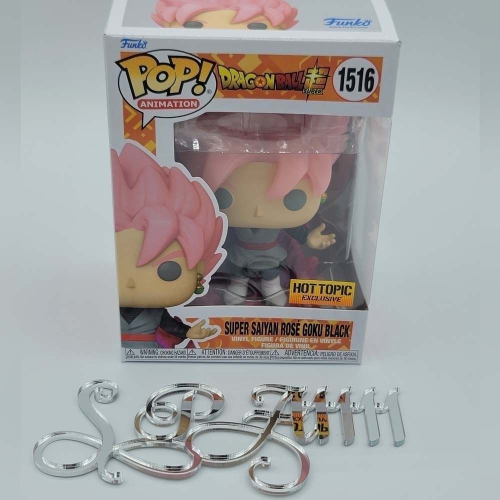 Funko Pop Dragon Ball Z Super Saiyan Rose Goku 1516 HT Exclusive #1699 & 1700